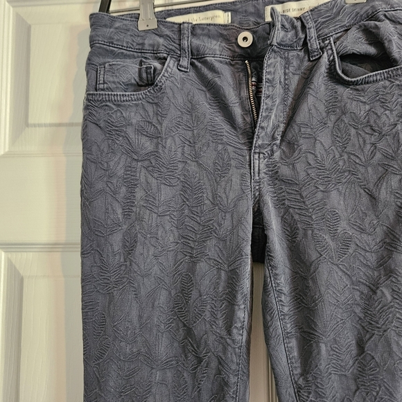 Pilcro and the Letterpress Dark Blue Skinny Pants - Picture 3 of 6